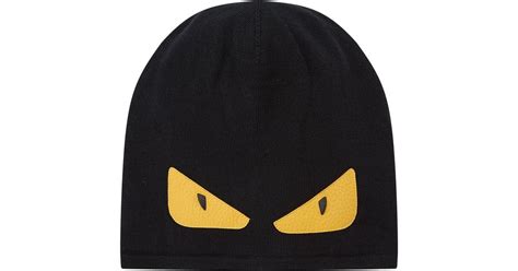 fendi black monster|fendi monster eyes beanie.